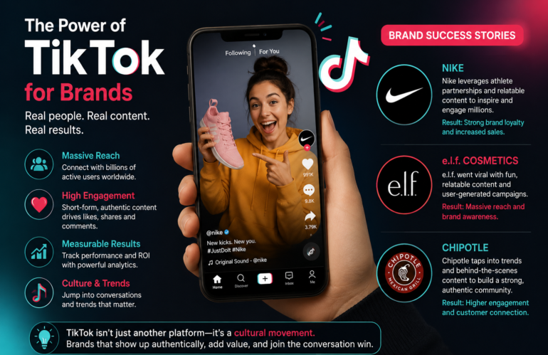Use of TikTok by brands: case studies